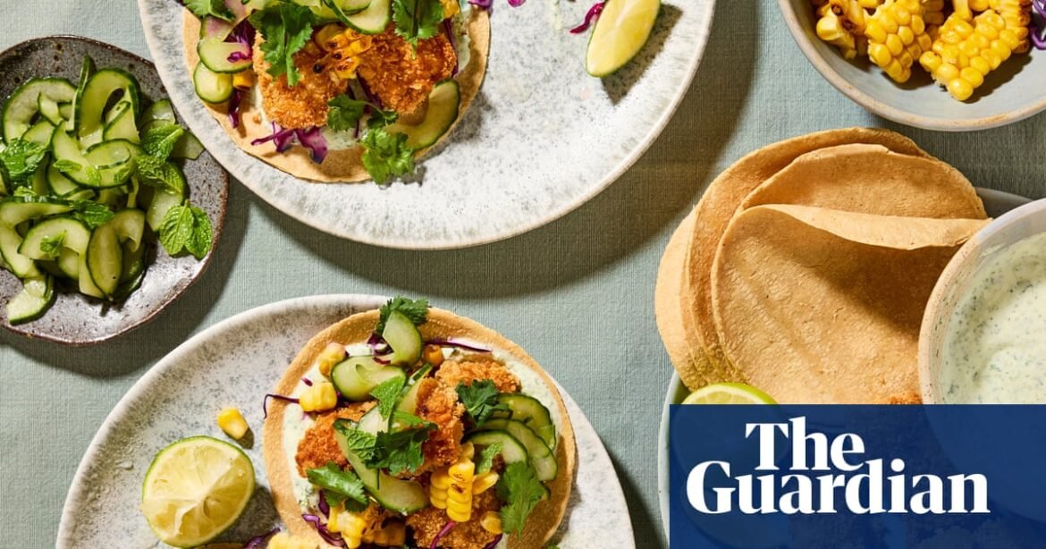 Pollock tacos and hake with saffron aïoli and butter beans: Andy Beynon’s summer fish recipes | Food
