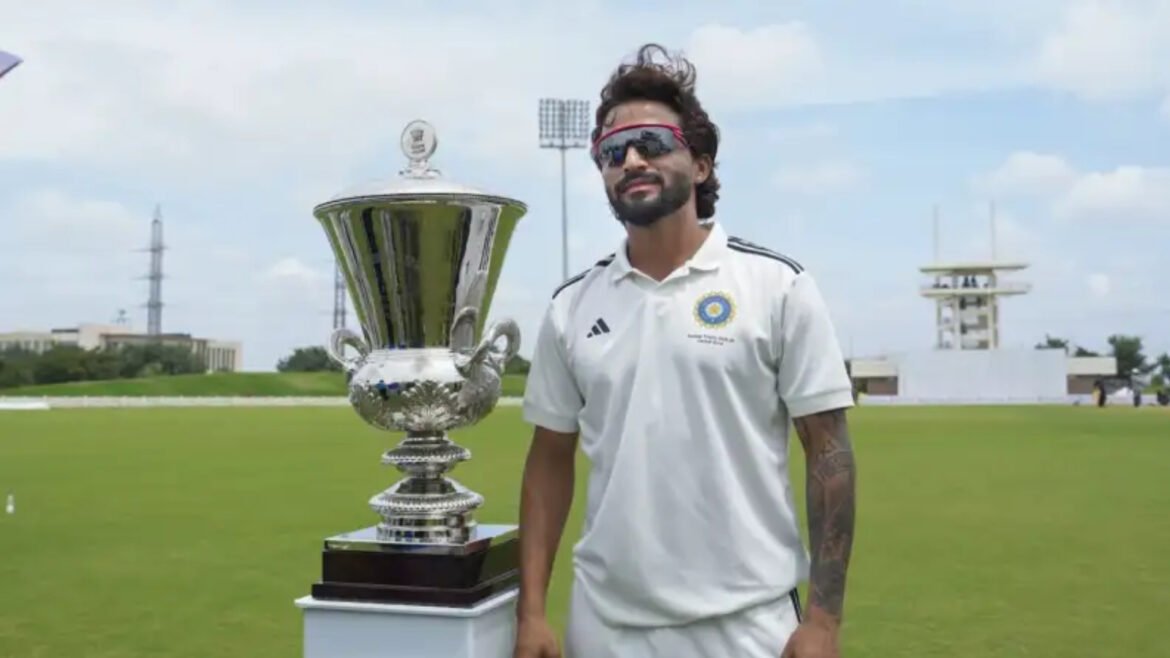 Rajat Patidar will lead defending champions Central Zone in the 2026-27 Duleep Trophy. (PTI Photo)