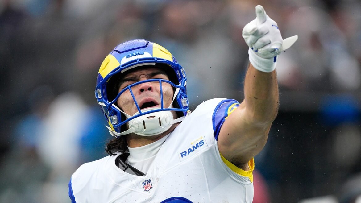 Rams star Puka Nacua left bloodied in bizarre accident at Michael Rubin's star-studded White Party