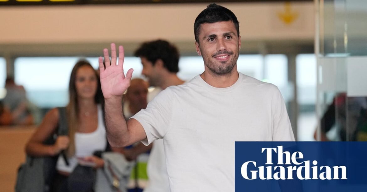 Rodri calls it ‘a dream to play for Barcelona’ as he flies in for medical | Transfer window