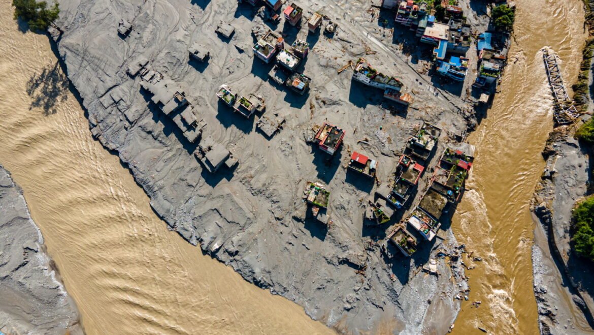 See the aftermath of deadly flash floods in Nepal : NPR