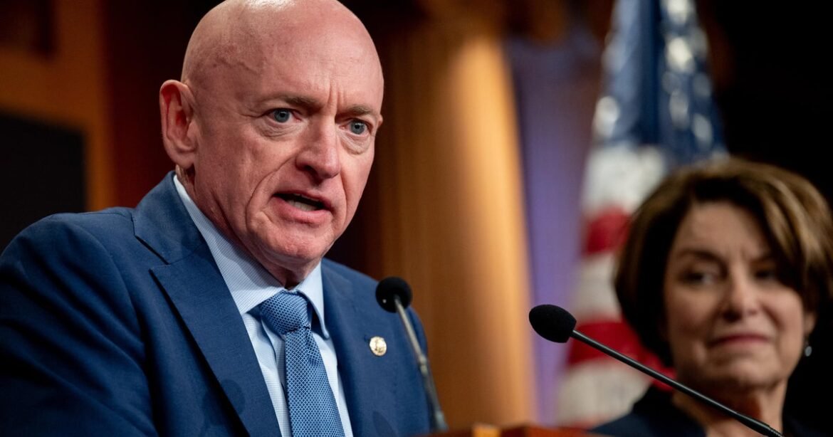 Sen. Mark Kelly says Trump administration is "flailing" in Iran and "has to try to figure out a way out of this"