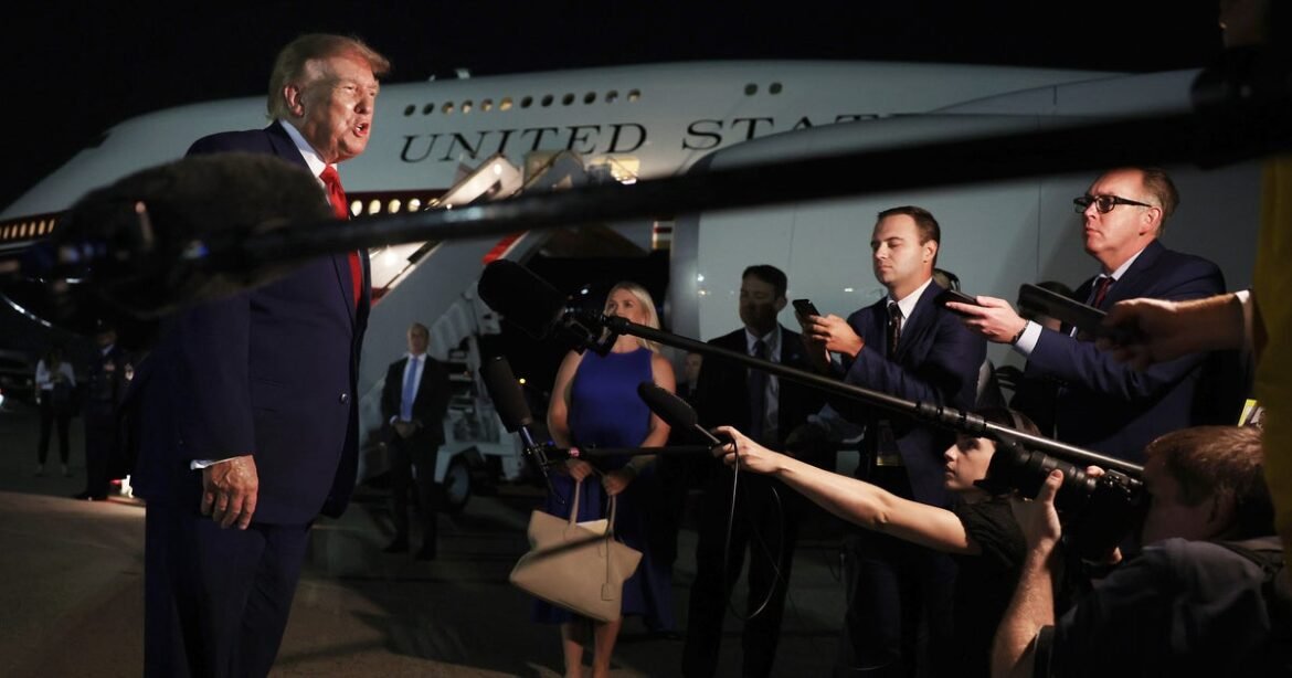Trump says U.S. has "total control" over Strait of Hormuz and might "keep it"