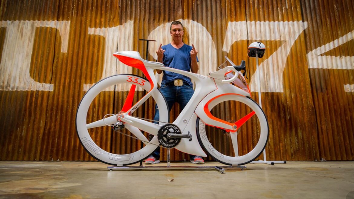 Specialized took a theatrical approach to concept bikes with the fUCI. (And yes, the name means what you think it does.) Learn how triathon concept bikes have influenced the gear you ride today.