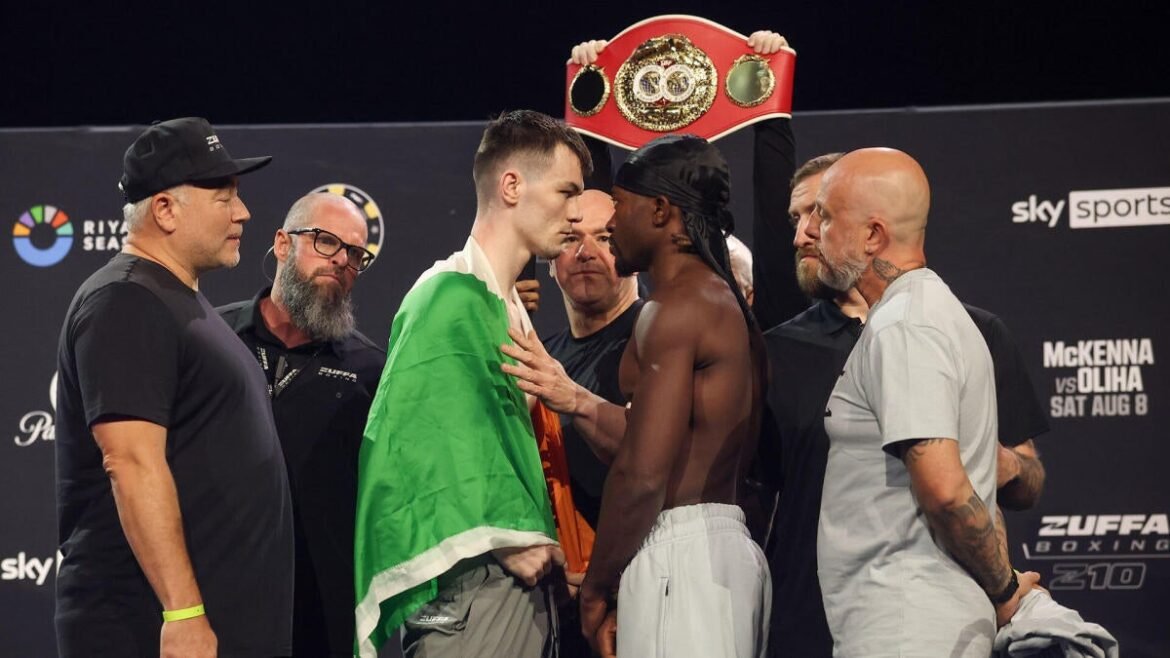 Zuffa Boxing 10 -- Aaron McKenna vs. Etinosa Oliha: Start time, fight card, predictions