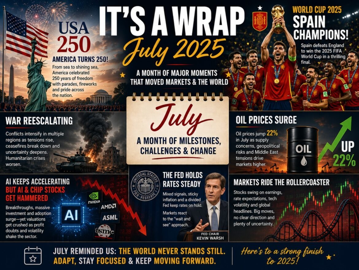 investingLive Americas FX news wrap 31 Jul; It's a wrap for the month of July