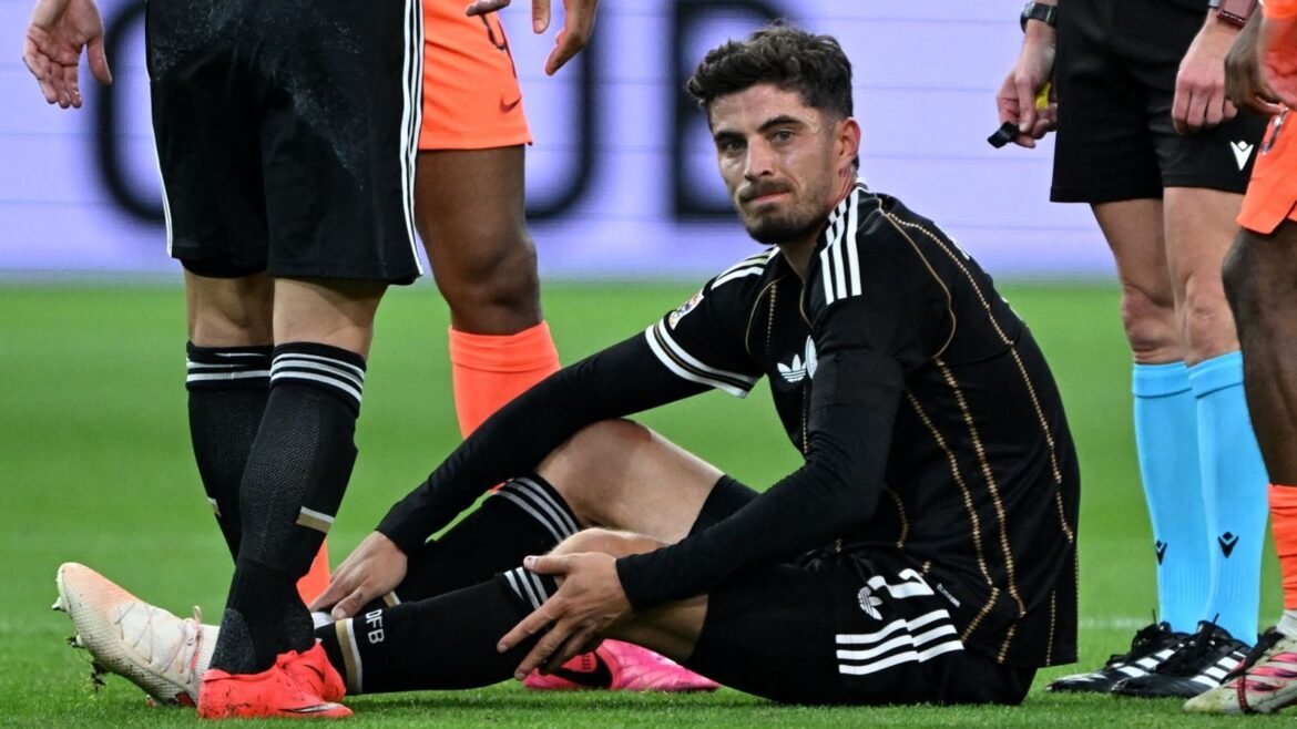 Arsenal latest: Havertz leaves Germany camp with injury