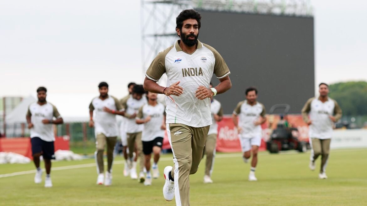 Jasprit Bumrah of India during the Practice Session at Korogi Sports Park, Nisshin, Japan, on September 27, 2026. Photo: Deepak Malik / CREIMAS for BCCI