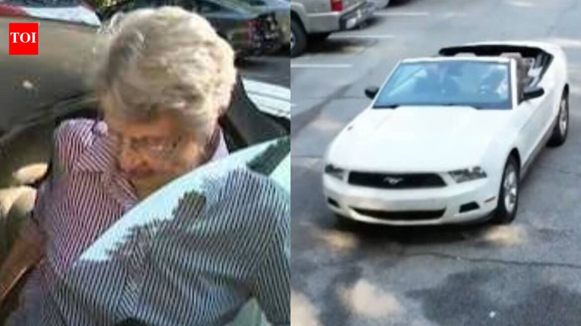At 100, Atlanta's Barbara Haig still drives her white Ford Mustang; she says caution, not age, will determine how long she stays behind the wheel