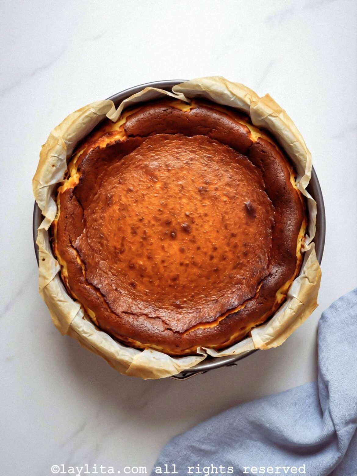 Basque Cheesecake – Laylita's Recipes