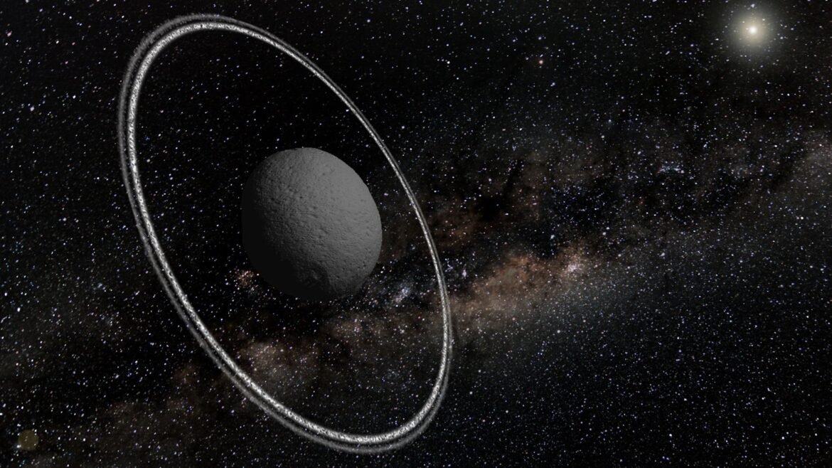 Chariklo, a strange ringed object beyond Saturn, looks even stranger in new James Webb telescope study