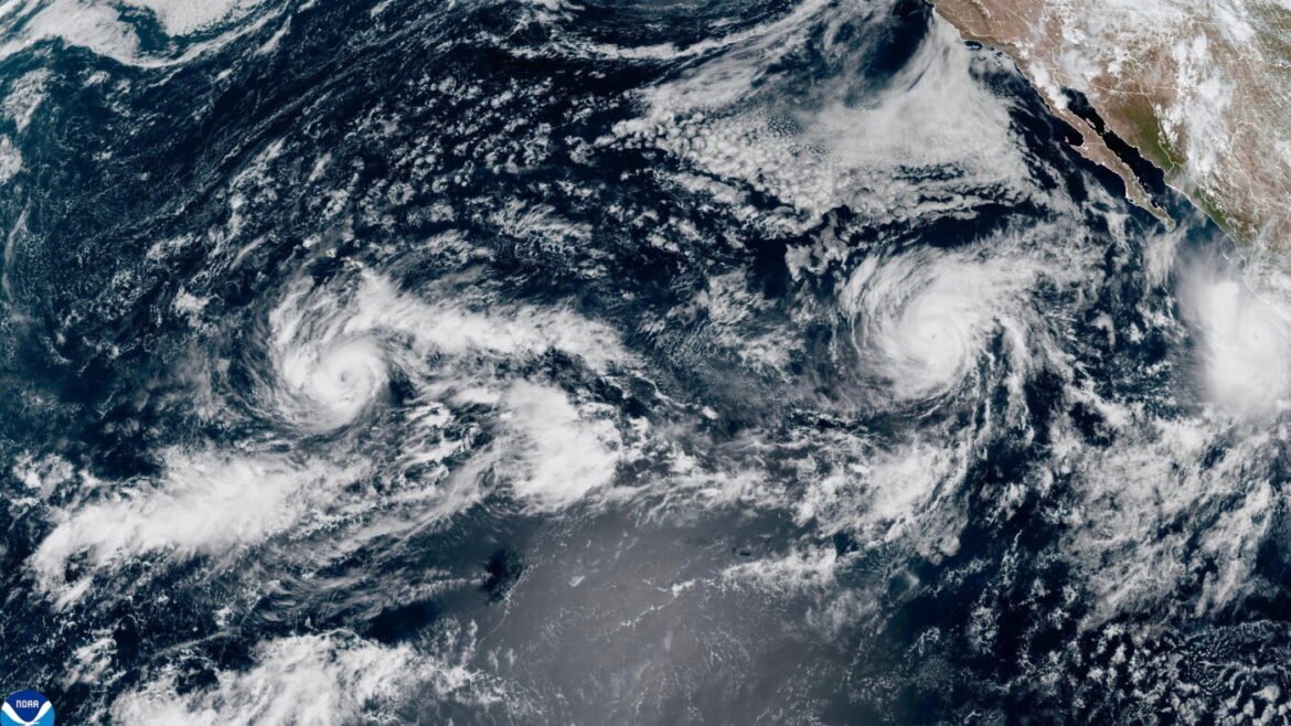 El Niño drives busy Pacific hurricane season while the Atlantic remains quiet : NPR