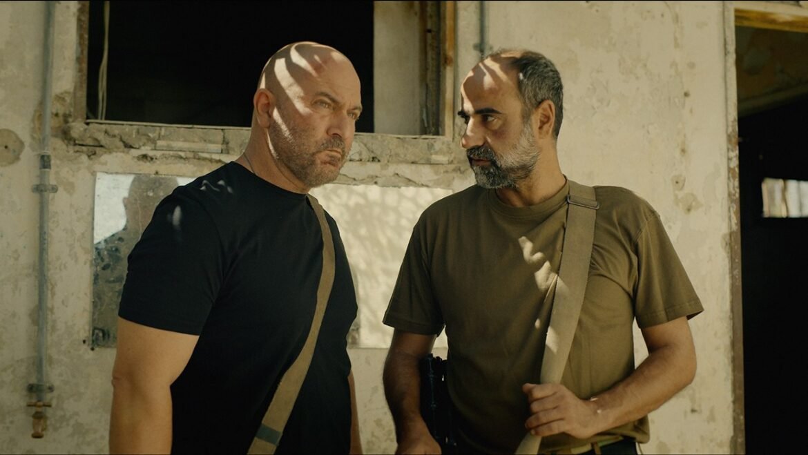 (L to R) Lior Raz as Doron Kavillio Yaakov Zada-Daniel as Eli in Fauda.