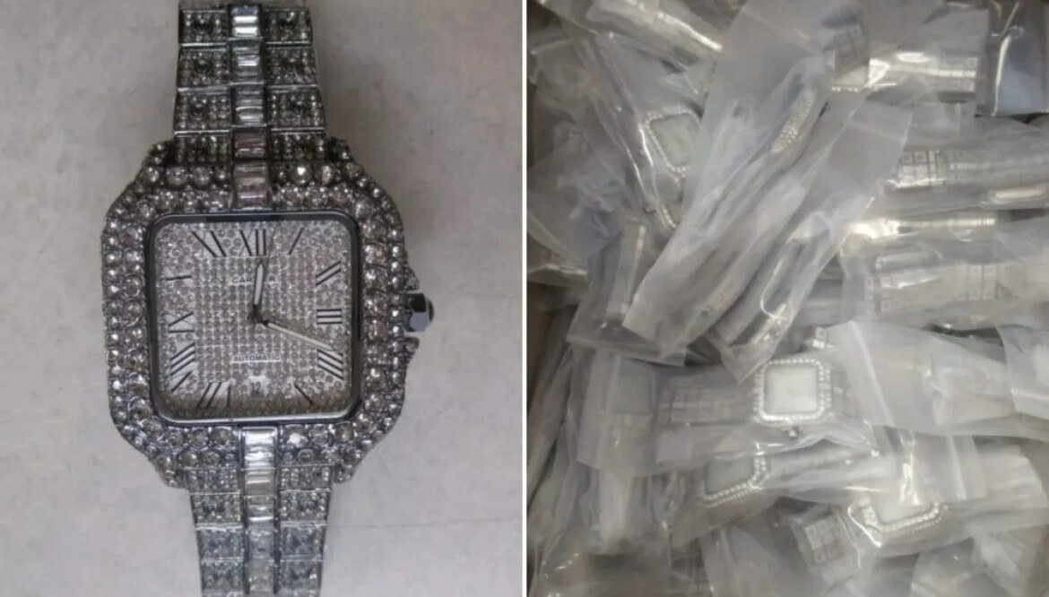 Federal police seize $28 million in fake Cartier watches