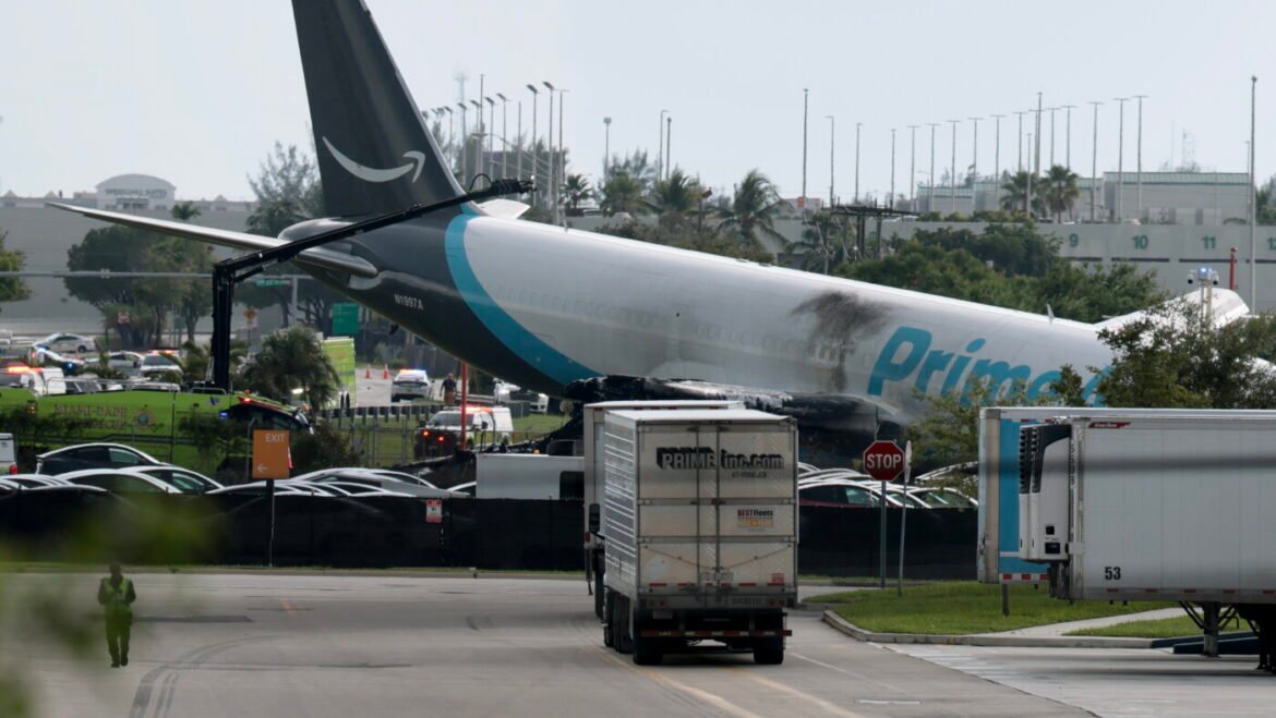 Five dead after Amazon cargo plane crashes at Miami airport : NPR