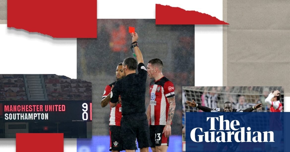 Football’s most damaging red cards: a brief history of collapses and turnarounds | Soccer