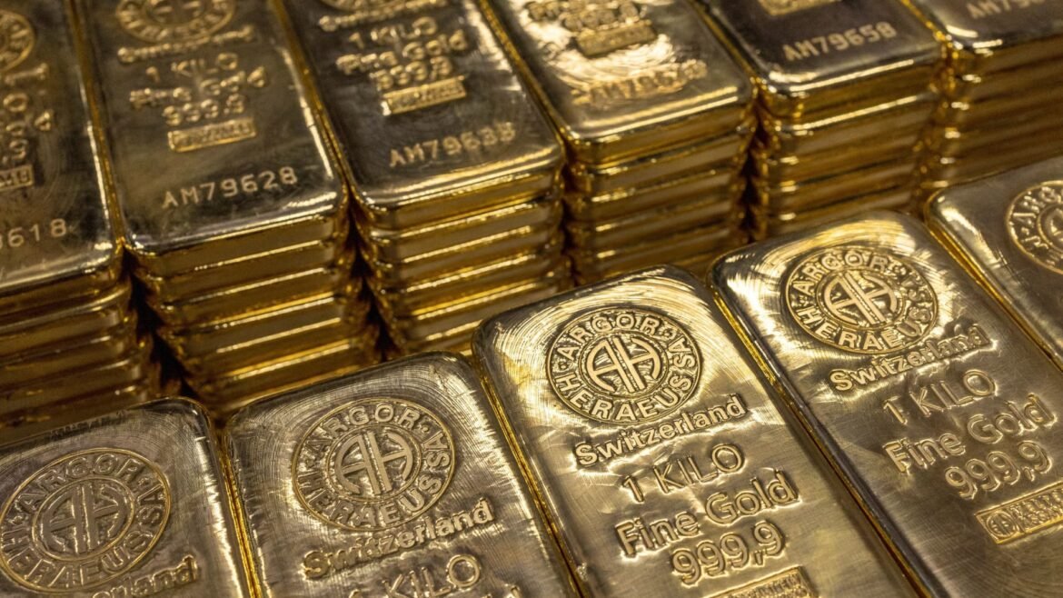 Gold and silver prices fall sharply as higher yields weigh on metals