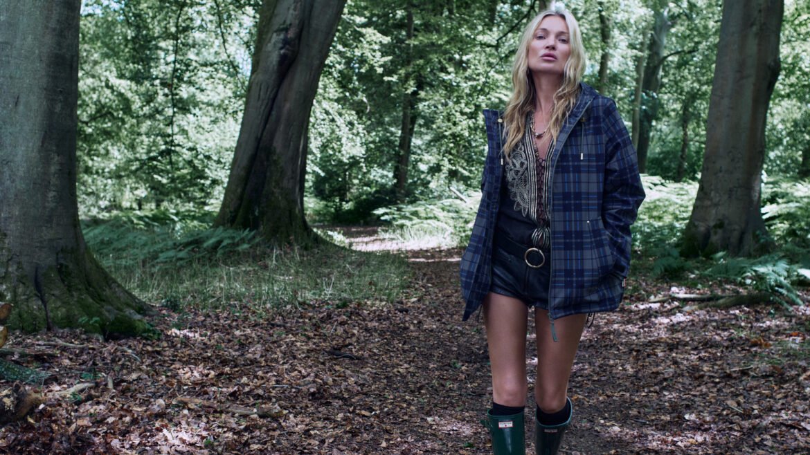 Hunter celebrates 170 years with biggest campaign to date starring Kate Moss