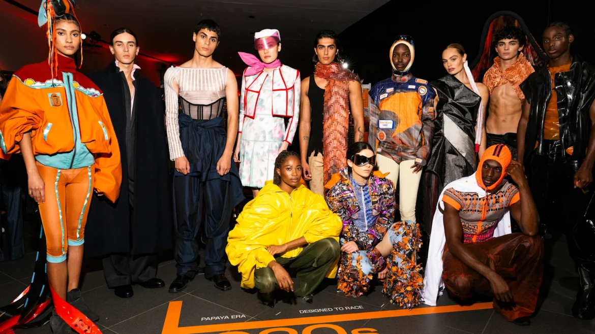 Inside McLaren’s Formula 1 fashion show with 46 Central Saint Martins designers
