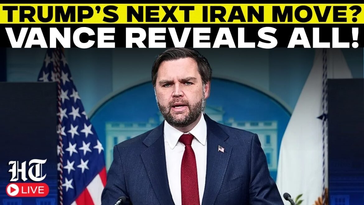 JD Vance LIVE: Vance Reveals Trump’s Iran Strategy, Warns Tehran | White House Briefing LIVE