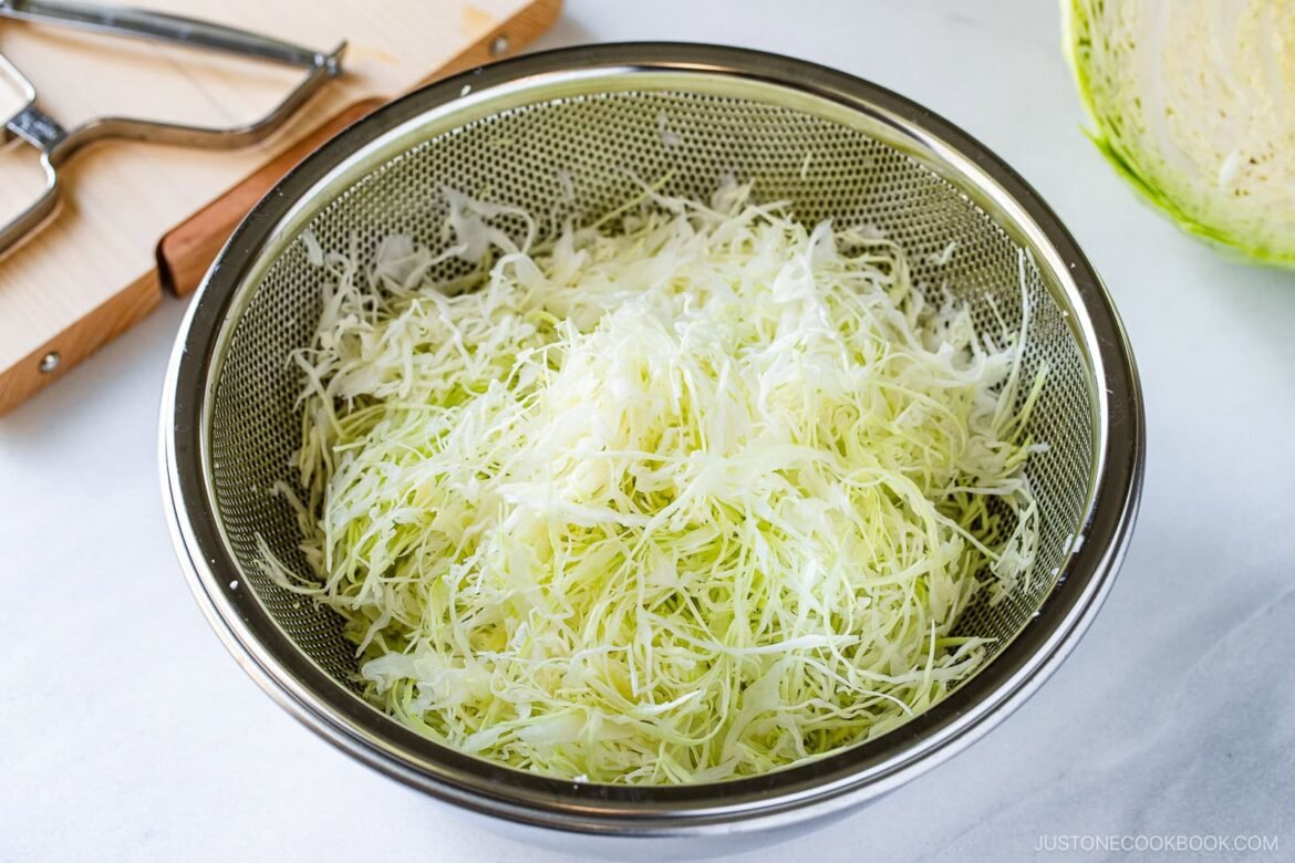 Japanese Shredded Cabbage Salad • Just One Cookbook