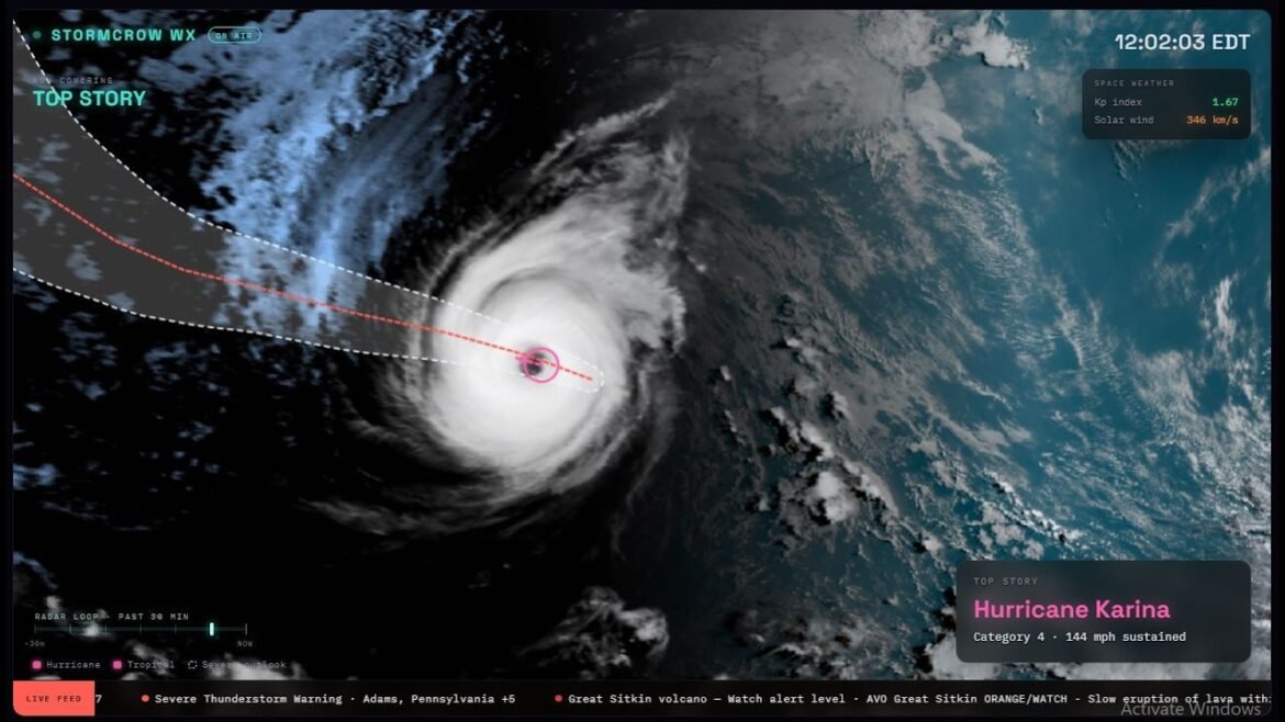 LIVE! @StormcrowWX - BREAKING! - Storms - Quakes - Solar Storms -24/7