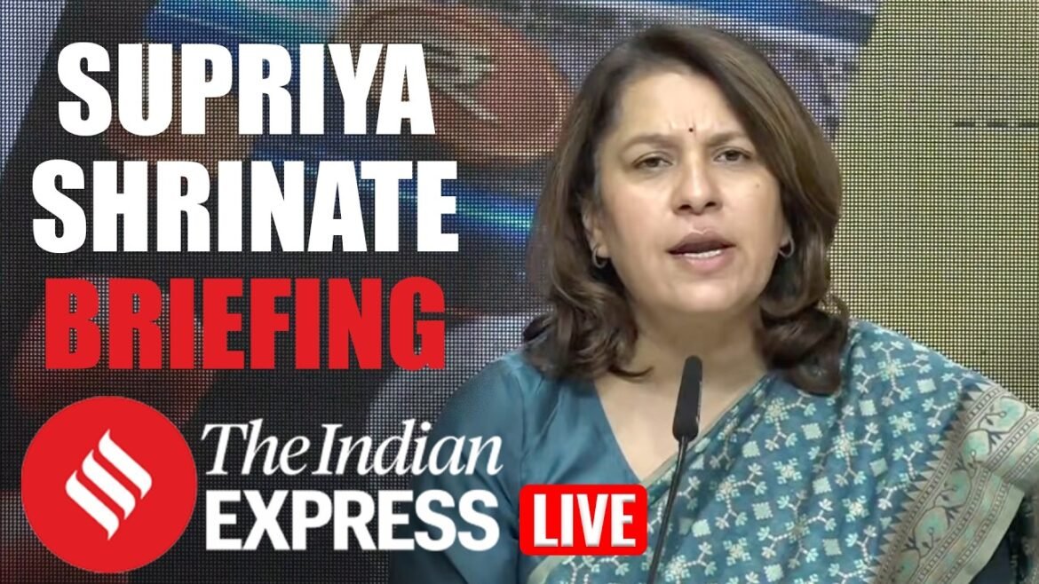 LIVE: Congress Briefing by Supriya Shrinate | Congress Office, New Delhi