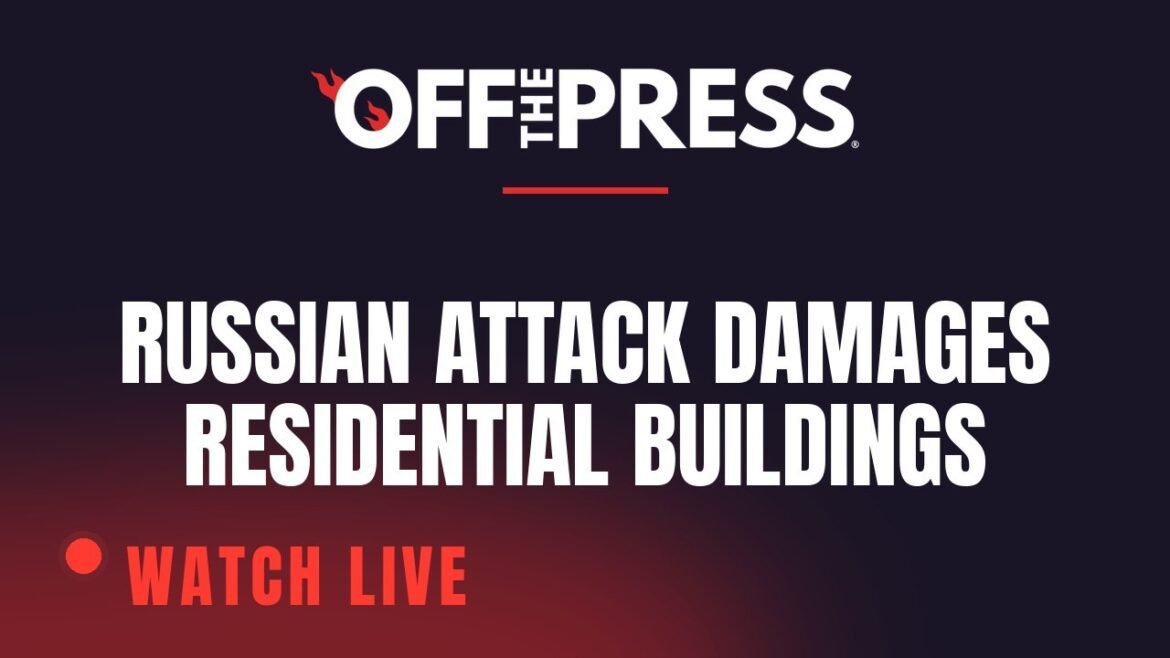 LIVE: Russian attack damages residential buildings in Kyiv's Solomianskyi district