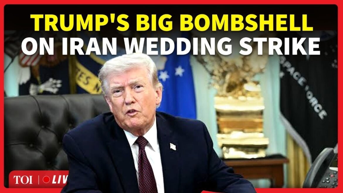 LIVE | Trump Makes SHOCKING Reveal After Deadly Strikes On Iran Wedding, Signs New Executive Order