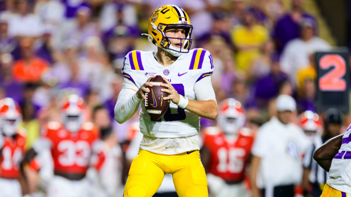 LSU lists QB Sam Leavitt as 'doubtful' ahead of top-10 showdown against Ole Miss