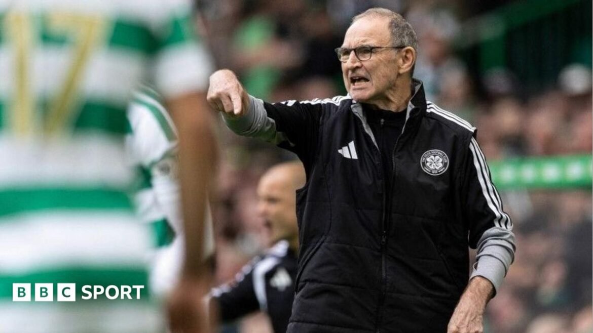 Celtic manager Martin O'Neill