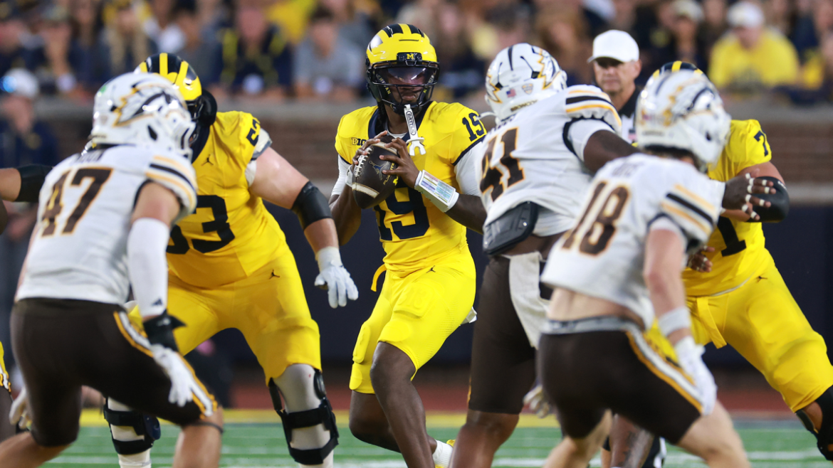 Michigan stuns Western Michigan on Hail Mary: Clock controversy aids Wolverines in dramatic win