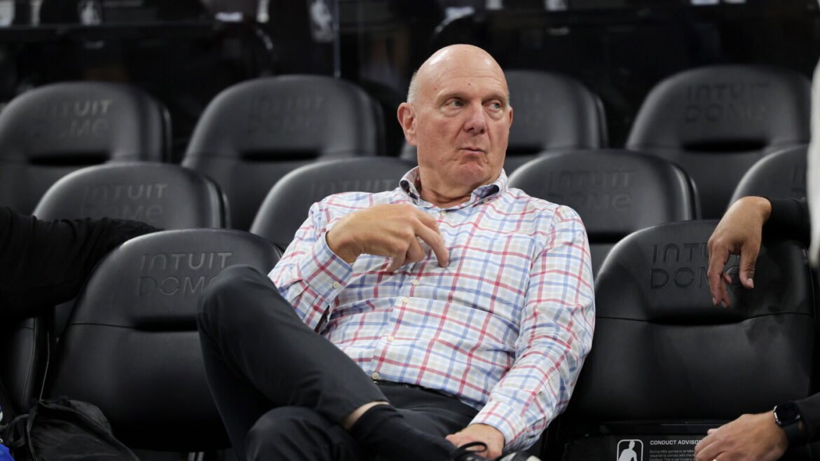 NBA suspends Clippers owner Ballmer, fines team $30M, Kawhi Leonard $700K in cap circumvention case : NPR