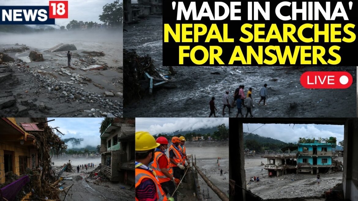 Nepal Floods LIVE | China Responsible For Disaster? US Investigation Reveals! | Nepal-China Floods