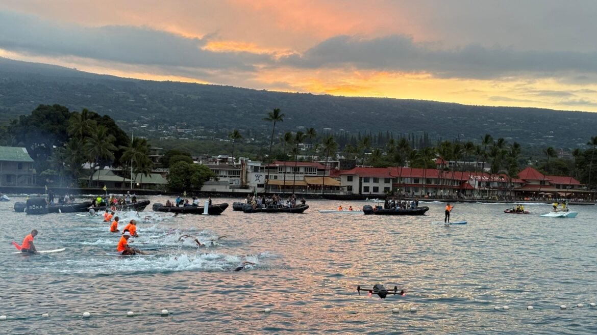 Ironman World Championship 2025 swim start