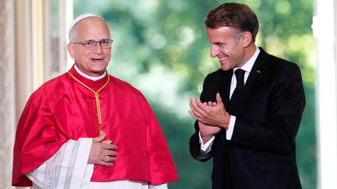 Pope visits France, warns ‘paradise of machines’ could undermine humanity : NPR
