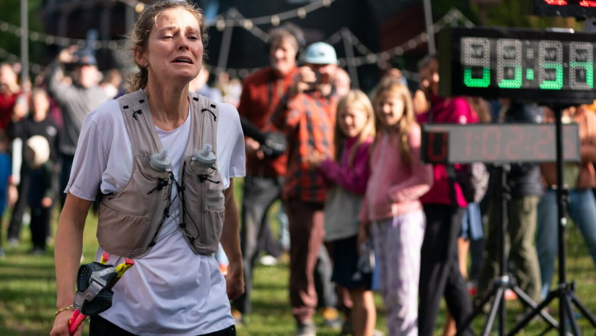 Retired Olympic superstar Jessie Diggins wins her first-ever 100 mile trail race : NPR