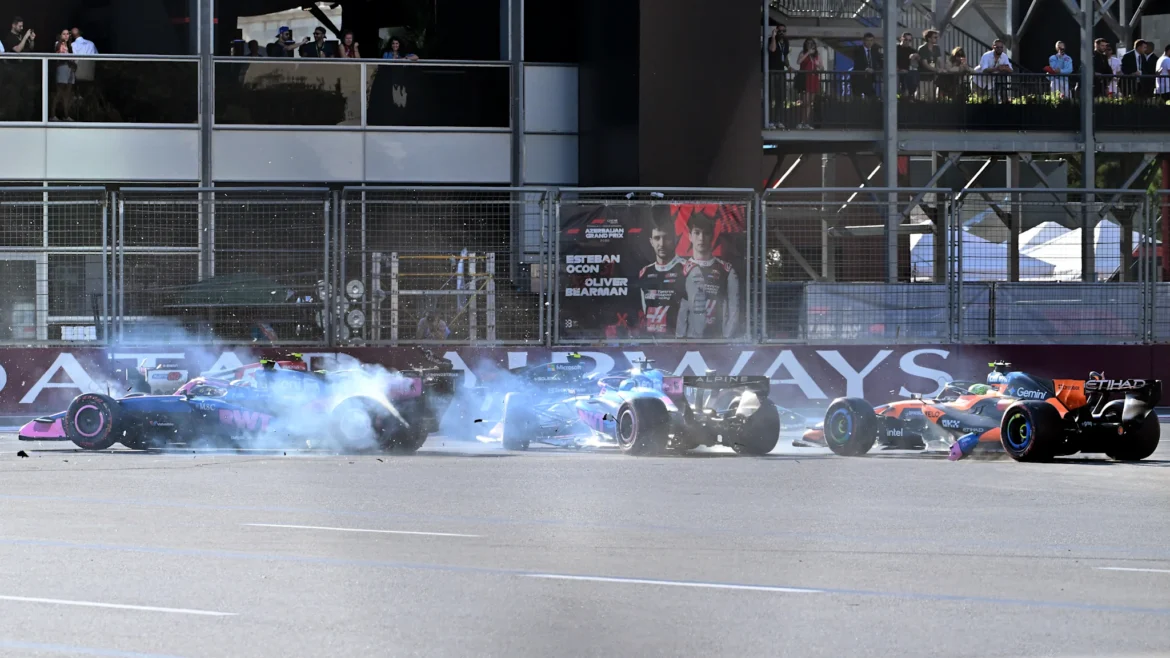 'Sorry to all of them' – Franco Colapinto apologises for 2026 Formula 1 Azerbaijan Grand Prix crash with Alpine team mate Pierre Gasly