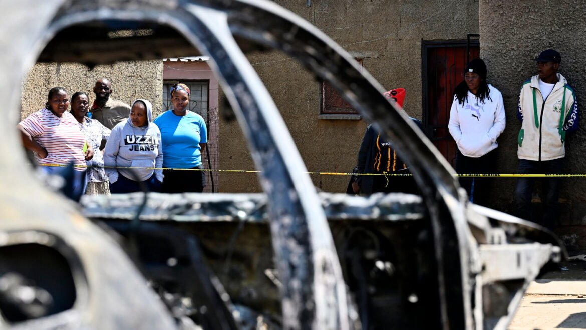 South Africa reels from spate of mass shootings that killed 38 people in a week : NPR