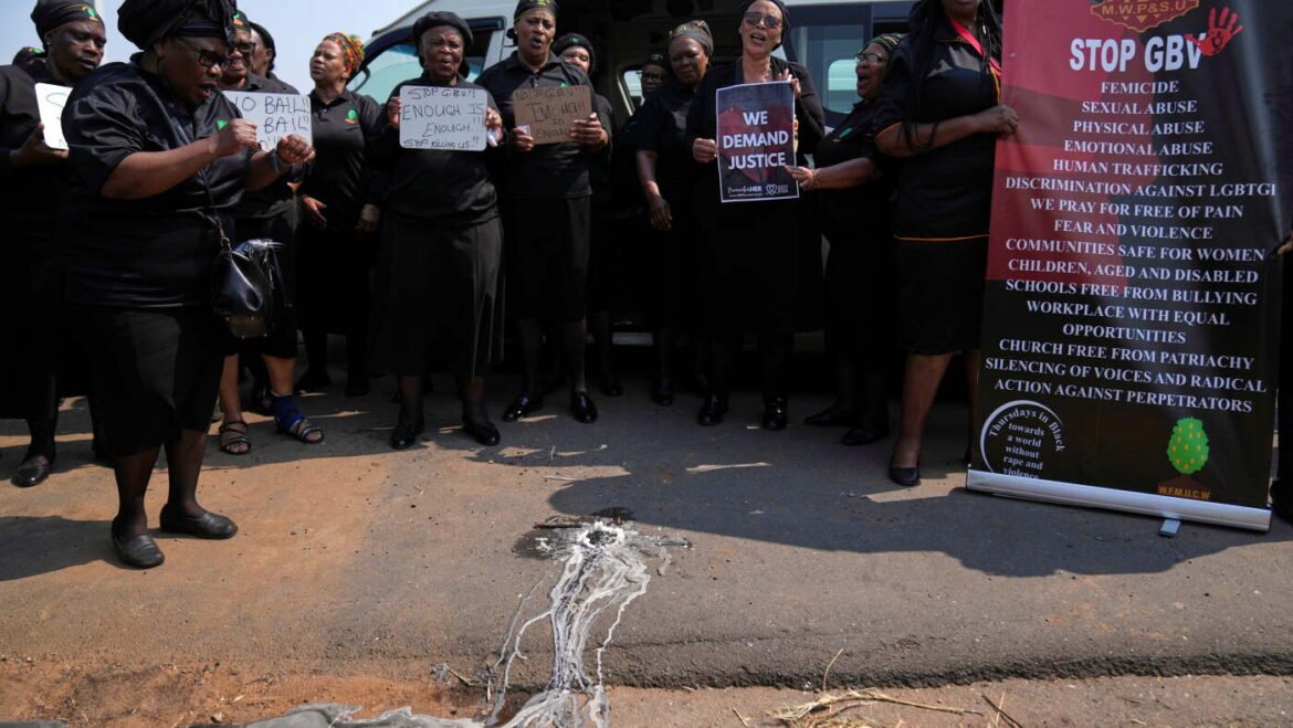South Africa ‘feels like a prison’ for women amid spate of femicides : NPR