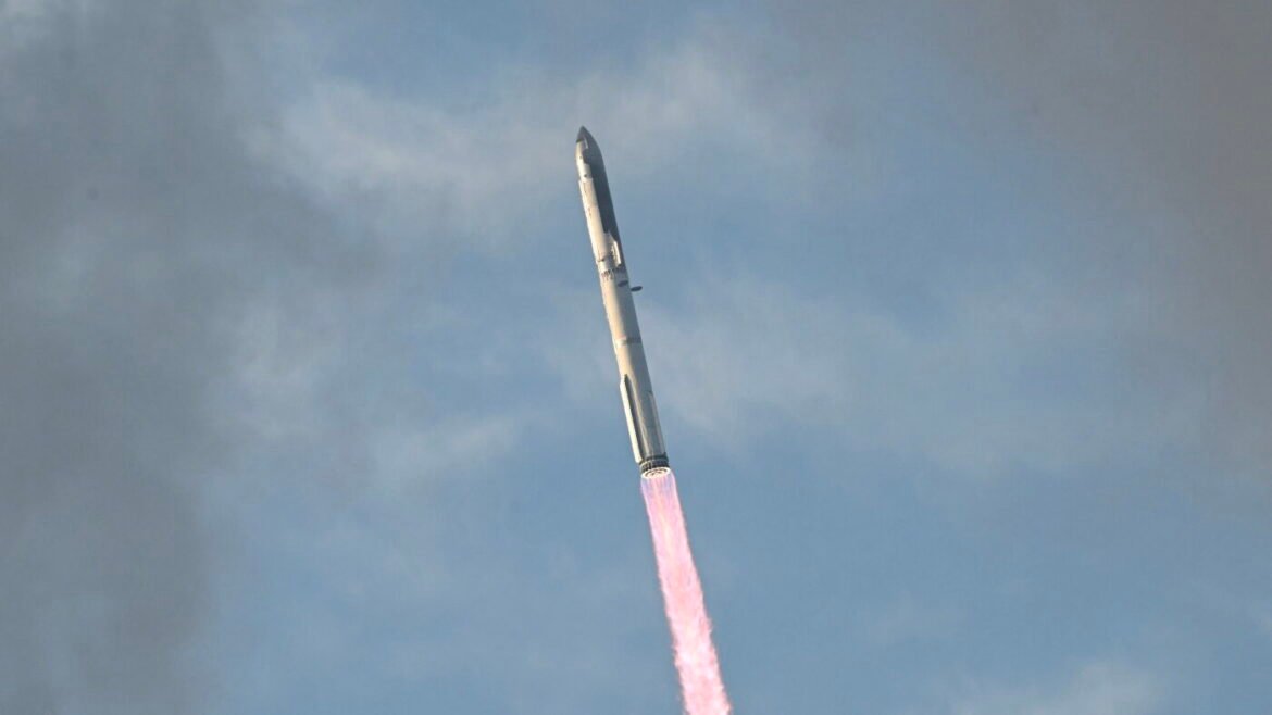 SpaceX’s Starship launches on first orbital mission from Texas : NPR
