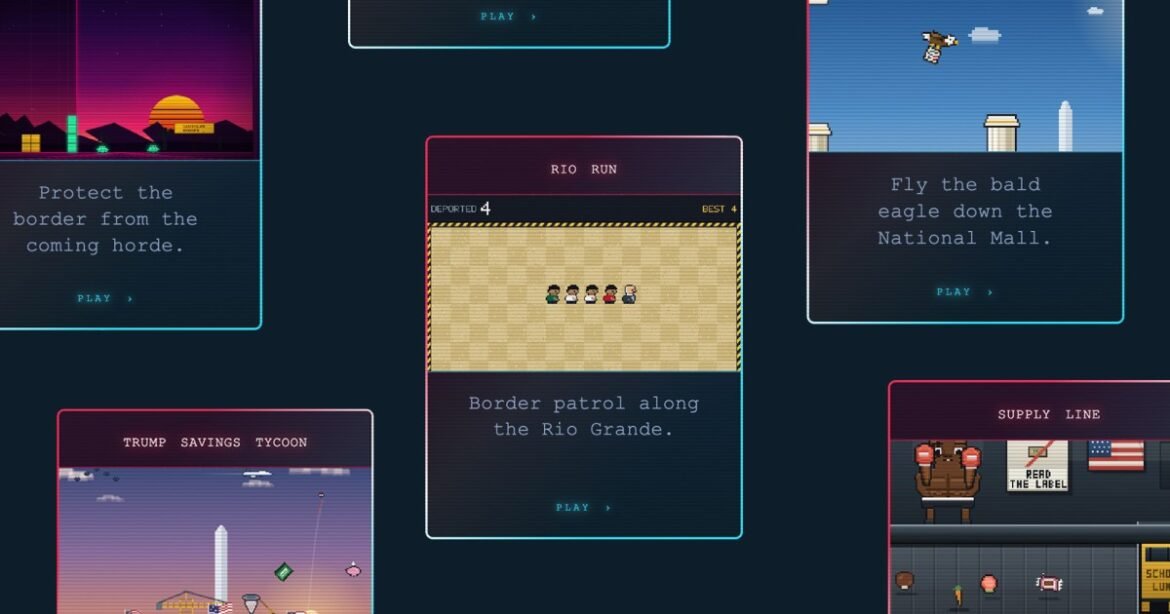 The White House Made an Arcade Game Out of Deporting People – Mother Jones