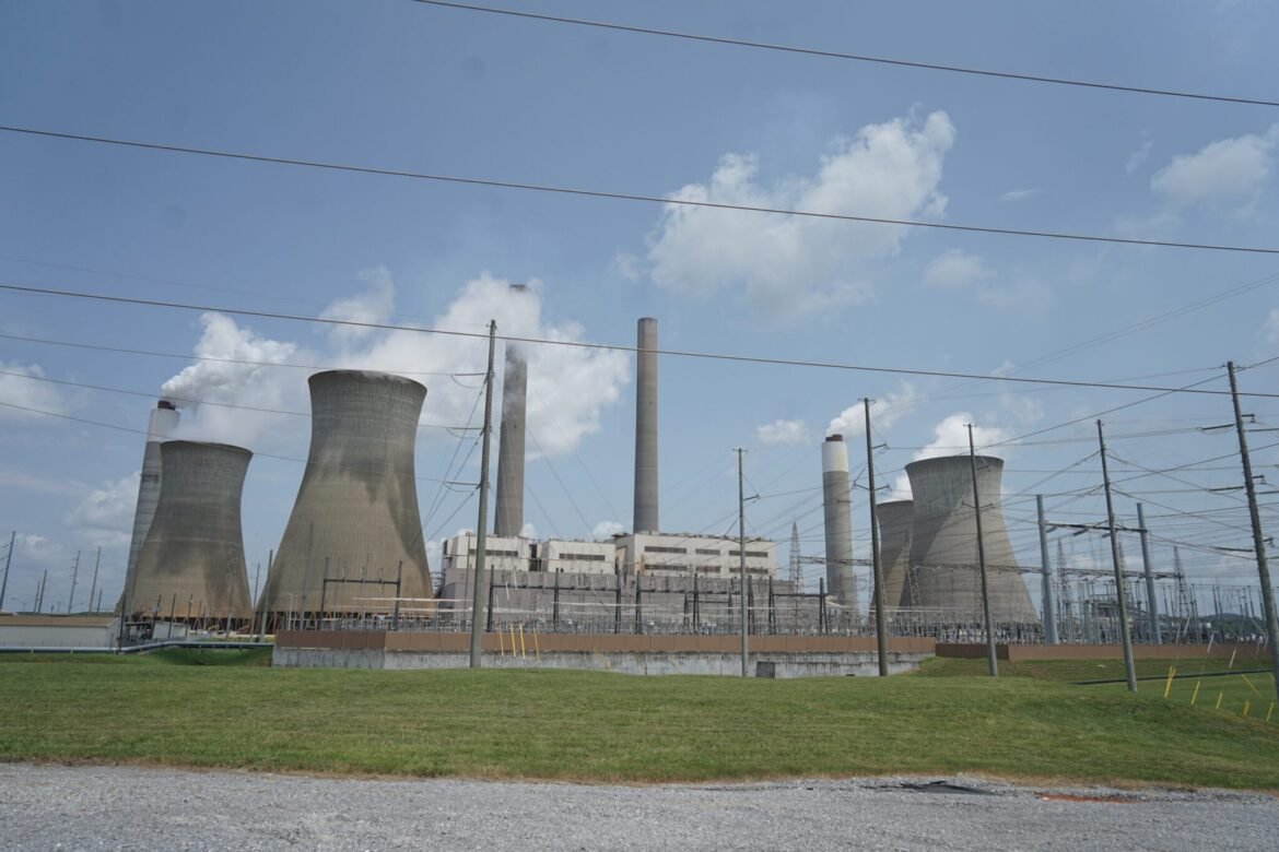 Georgia Power’s Plant Bowen, a coal-fired power station in Bartow County, Georgia, on July 28,2026. (Photo by Alander Rocha/Georgia Recorder)