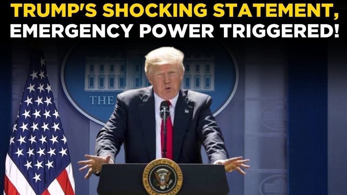 Trump Emergency Briefing LIVE | SUDDEN Oval Office Address Shockwaves Across America | World News