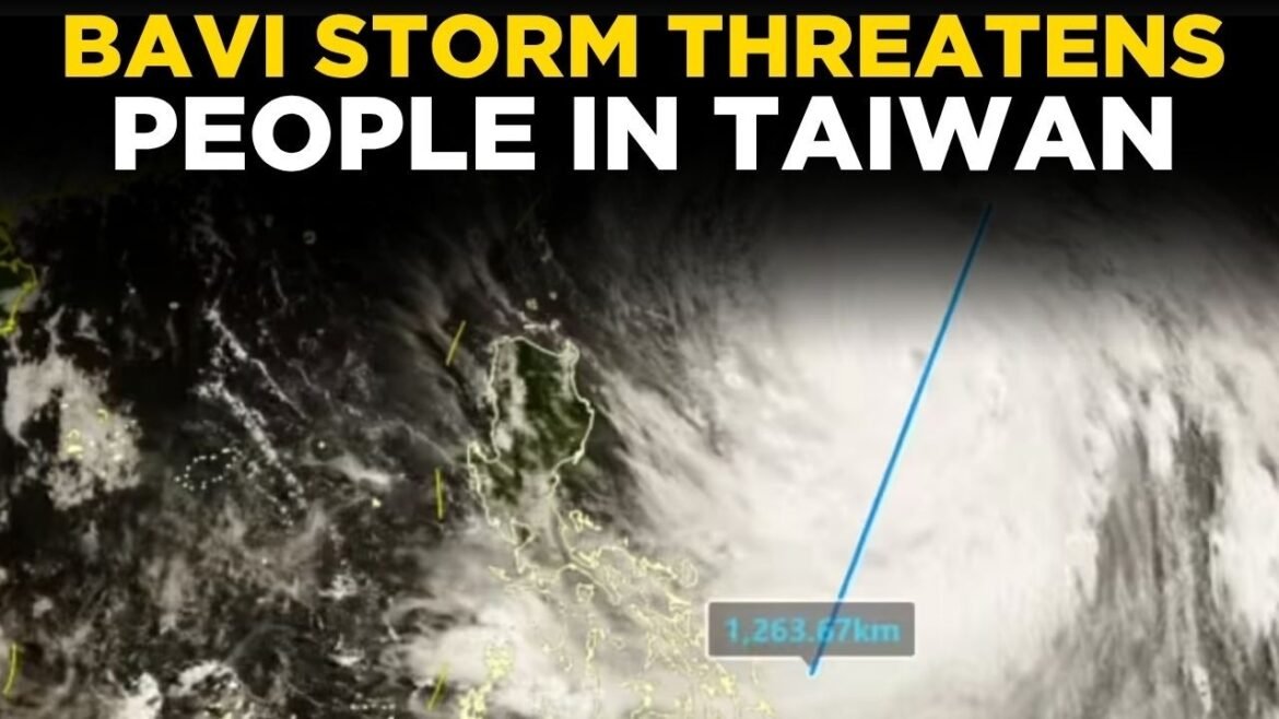 WORLD NEWS LIVE: Typhoon Bavi Batters Taiwan as Powerful Storm Closes In on China | LIVE VISUALS