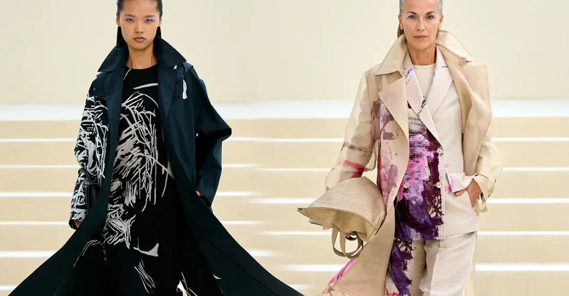 Albert Kriemler Transforms Paint Into Garment
