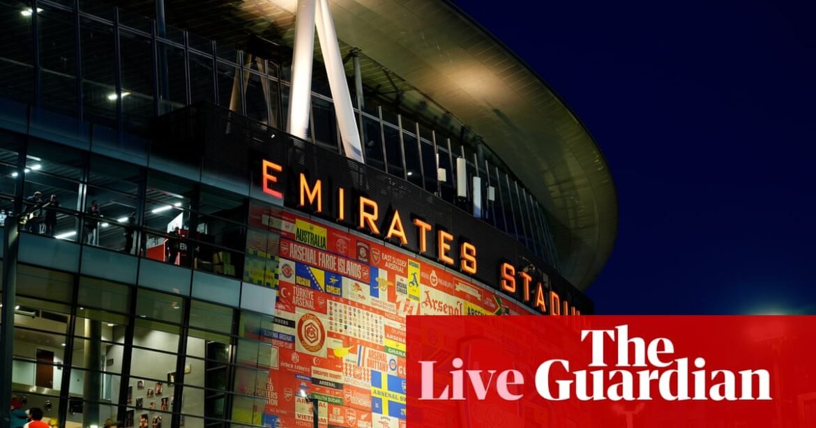 Arsenal v Lille: Champions League – live | Champions League
