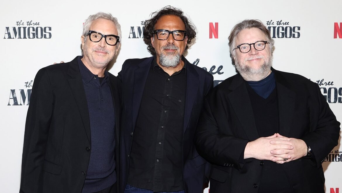Alfonso Cuarón, Alejandro G. Iñárritu and Guillermo del Toro