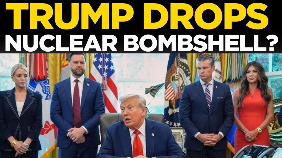 Breaking News LIVE: Trump Declares EMERGENCY From Whitehouse; Drops NUCLEAR Bombshell On Iran