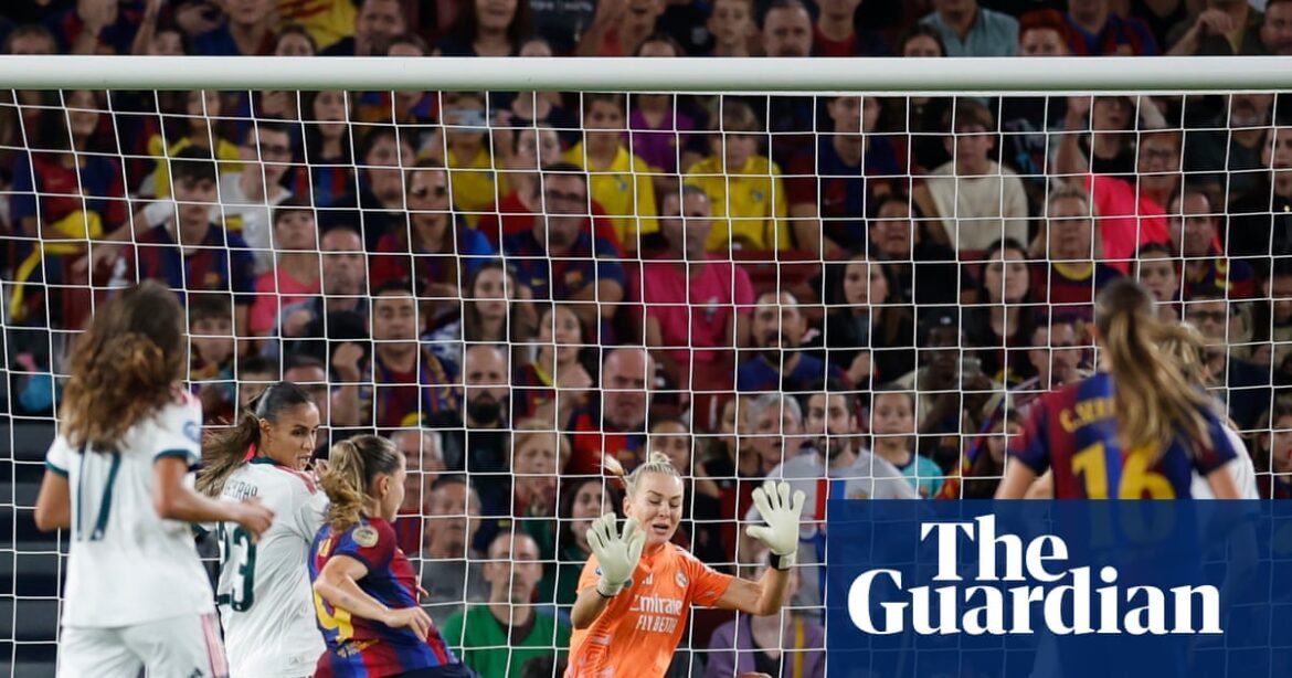 Clàudia Pina hits four as Barcelona score seven goals to demolish Real Madrid | European club football